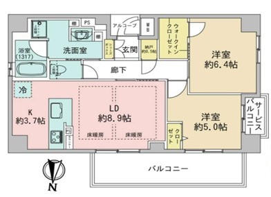 太秦広隆寺駅 徒歩14分 構造:鉄筋コンクリート造専有面積:72.09平米 ( 21.8坪 )
